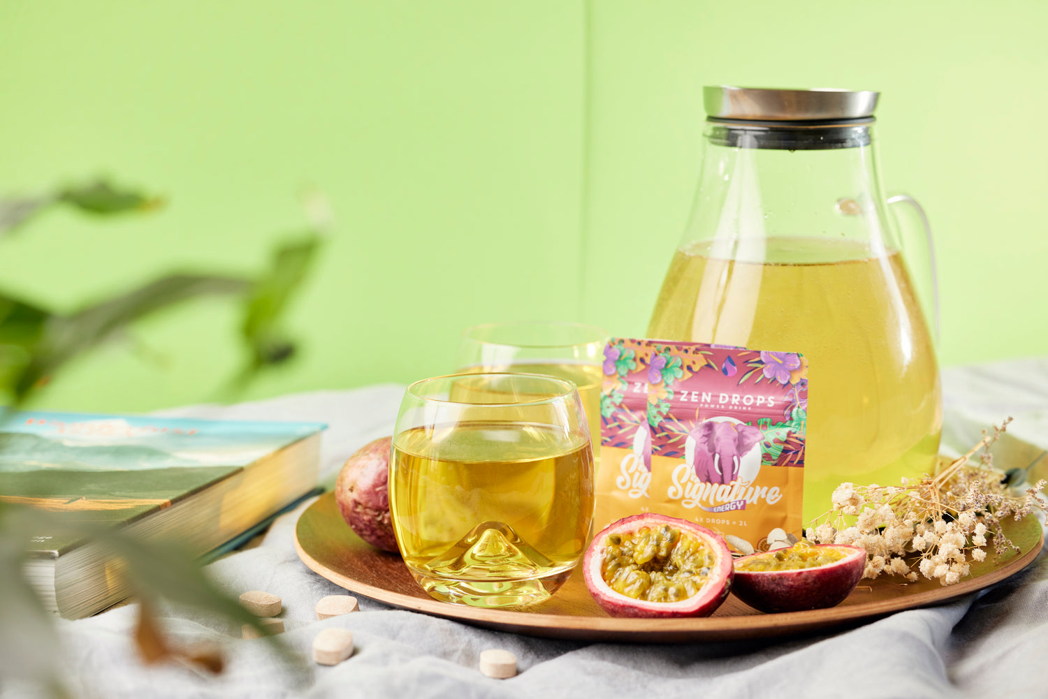 Lichi/Maracuyá – 36 Gotas ≈ 18 Litros de Bebida
